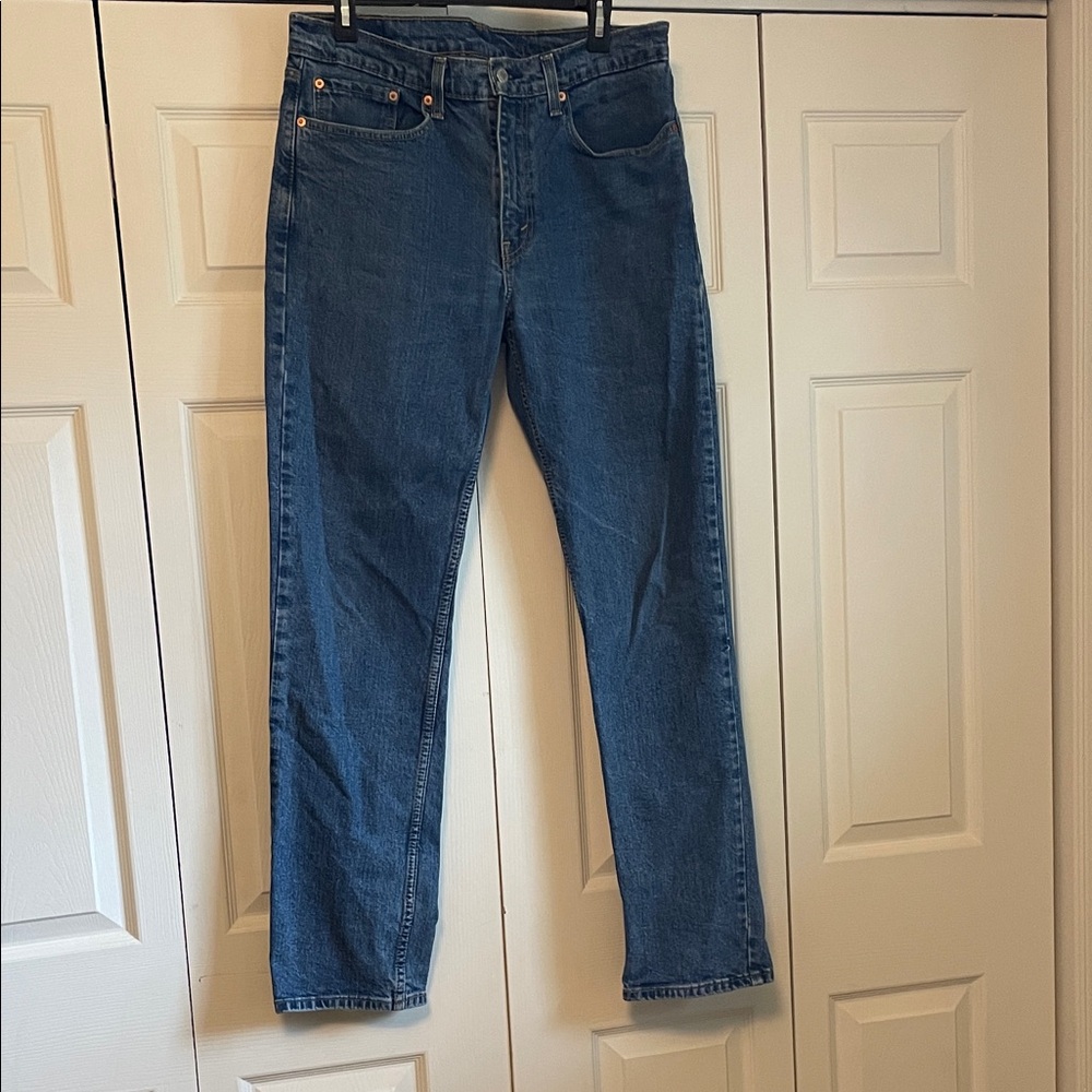 Levi's Men's 501 Straight Jeans in Deep Blue
